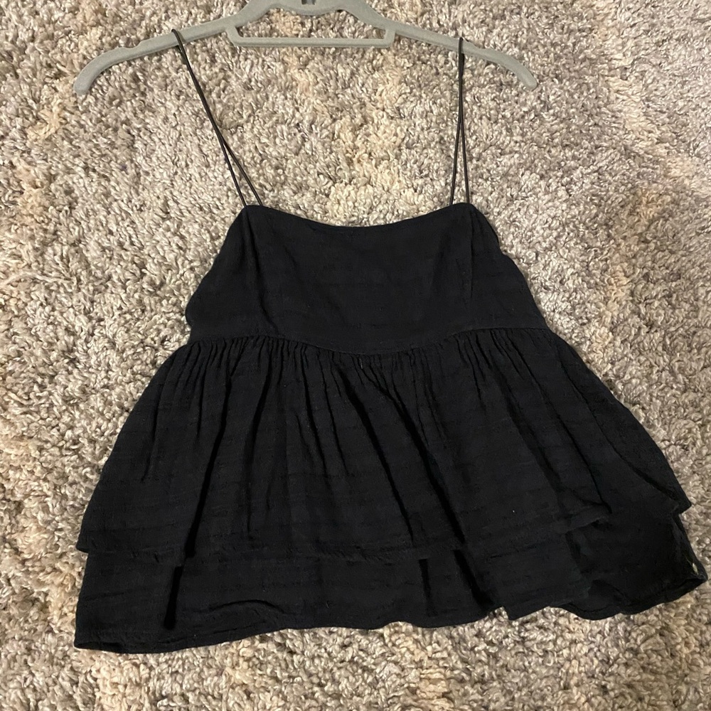 UO peplum tank! Adore this top it’s so cute on!